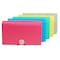 C-Line Products 4-1/2" x 7" Assorted 13-Pocket Coupon Size Expanding File, 12EA/DS, 6DS/CT 58410-DS - alternate 1
